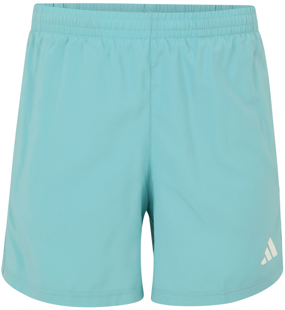 ADIDAS PERFORMANCE Športové nohavice 'Own The Run'  tyrkysová / biela