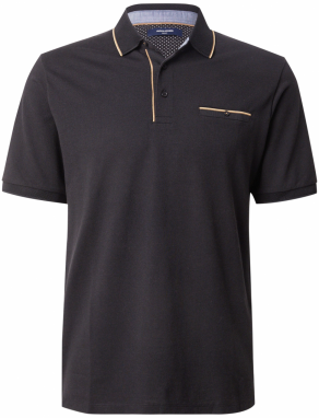 Jack & Jones Premium Tričko 'JPRBLUHUBO'  béžová / čierna