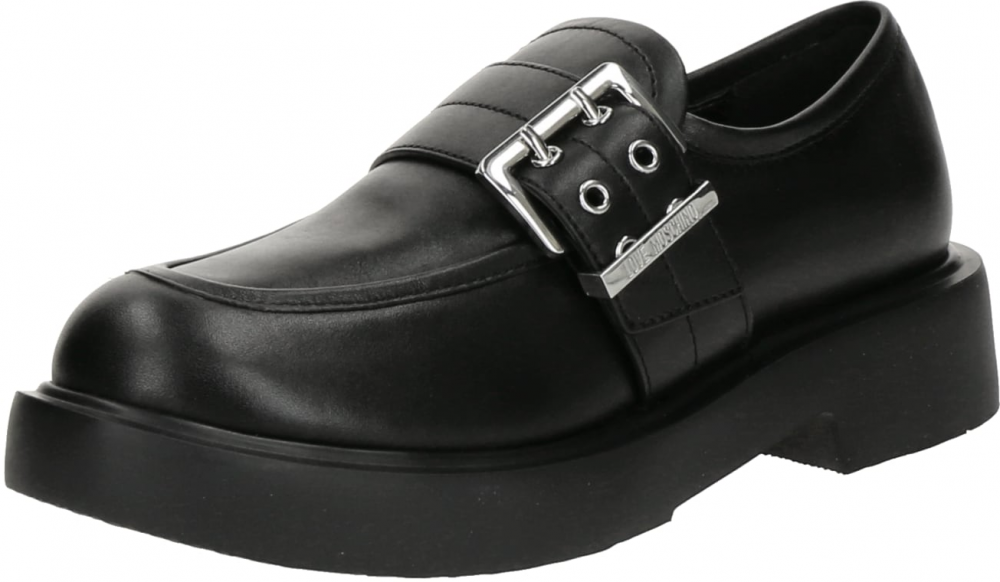 Love Moschino Papuče 'SCARPAD.CITY40'  čierna