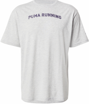PUMA Funkčné tričko  námornícka modrá / svetlosivá