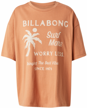 BILLABONG Tričko 'JUMPS IN WATER'  mokka