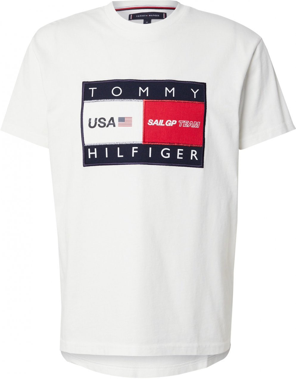 TOMMY HILFIGER Tričko 'SAIL GP'  námornícka modrá / červená / biela