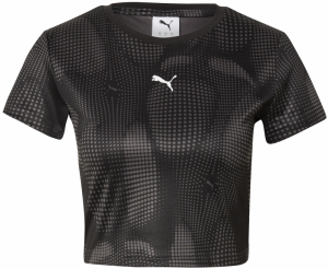 PUMA Tričko 'DARE TO'  sivá / čierna / biela