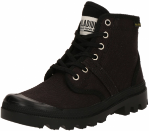 Palladium Šnurovacie členkové čižmy 'PALLABROUSSE'  čierna