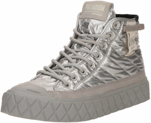 Palladium Šnurovacie členkové čižmy 'Palla Ace'  strieborná