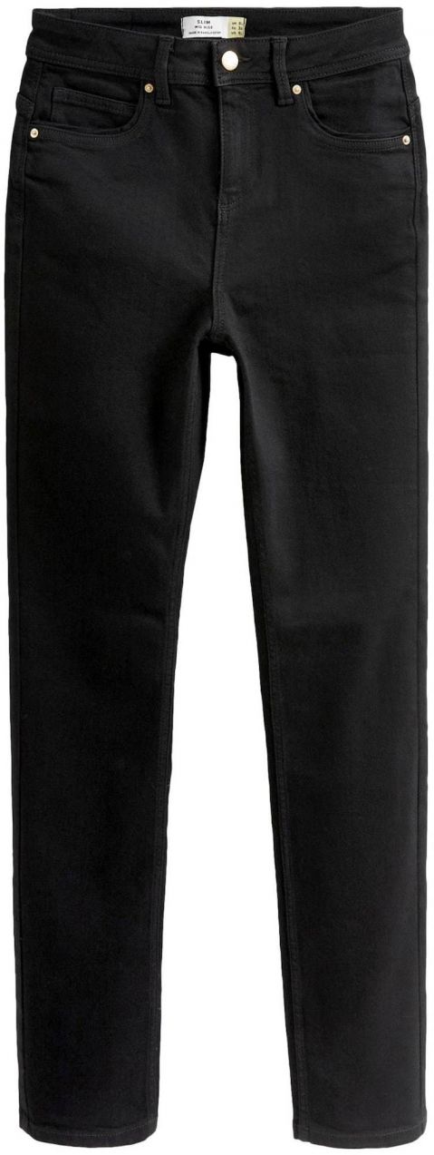 Next Džínsy  čierny denim