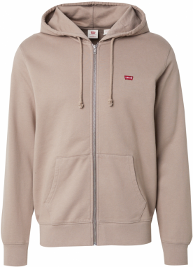 LEVI'S ® Tepláková bunda 'New Original'  béžová / červená
