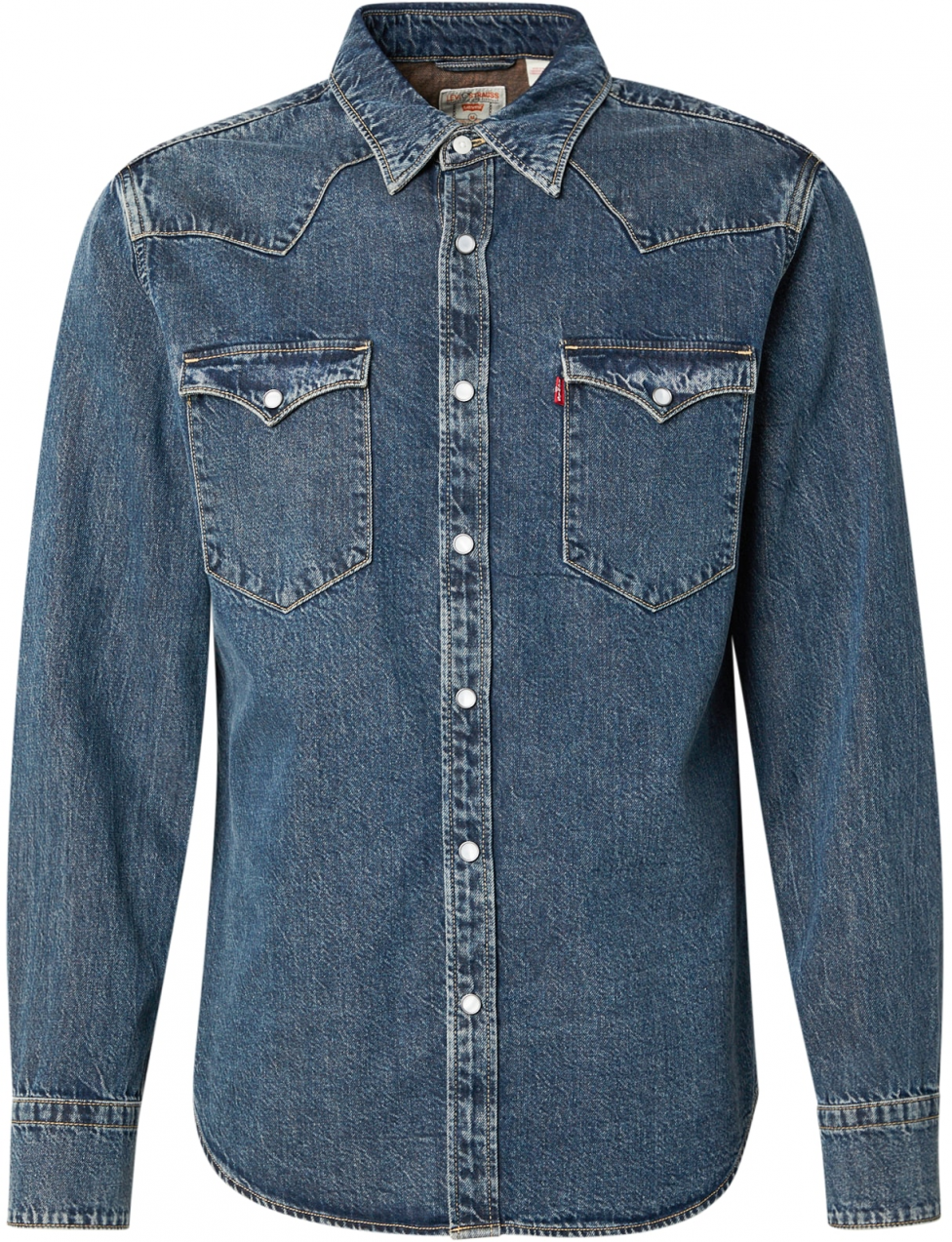 LEVI'S ® Košeľa 'Barstow Western'  modrá