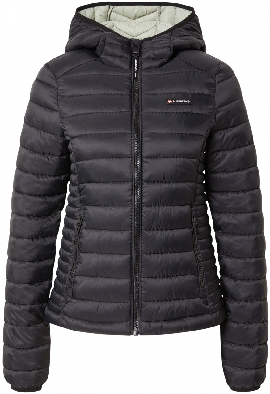 Superdry Prechodná bunda  čierna