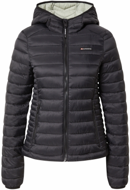 Superdry Prechodná bunda  čierna