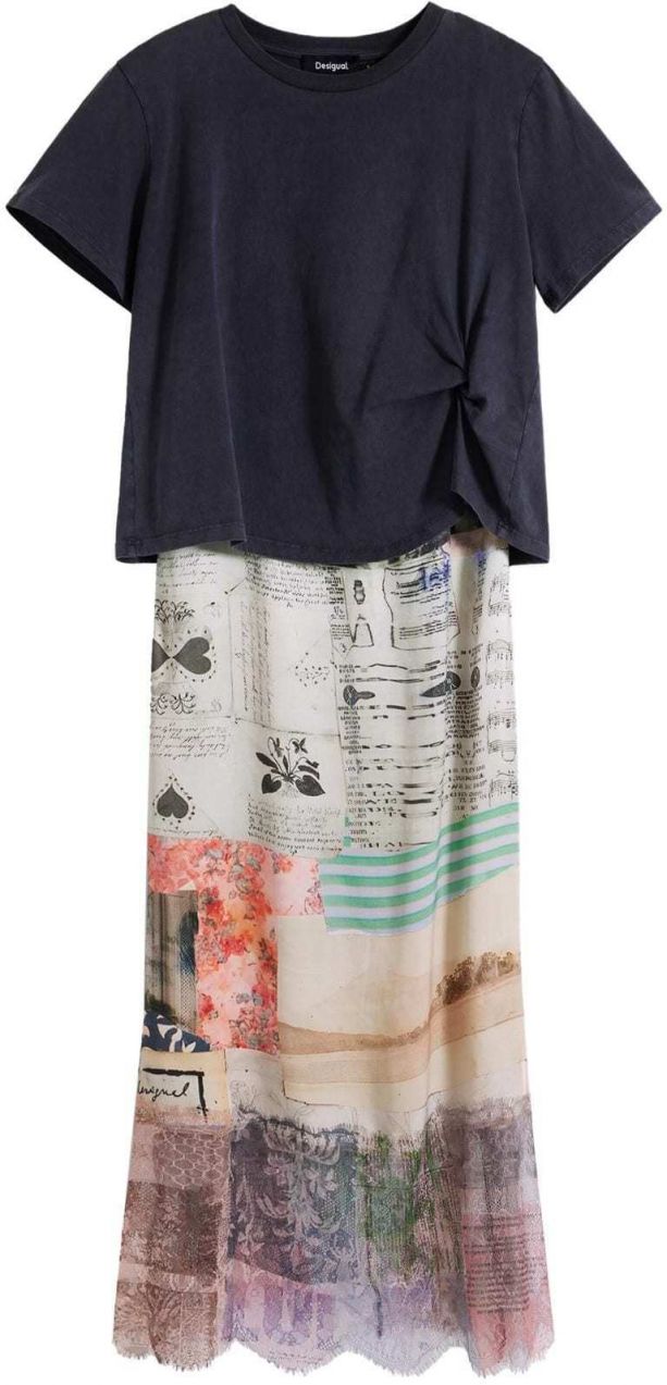 Desigual Šaty  zmiešané farby