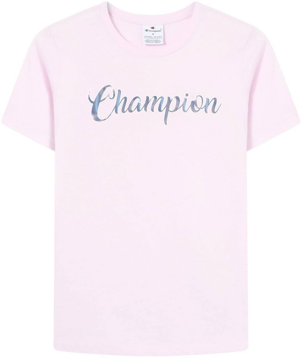 Champion Authentic Athletic Apparel Tričko  modrá / ružová / biela