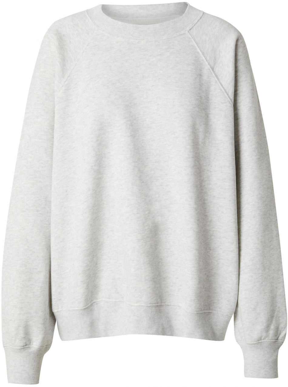 Abercrombie & Fitch Mikina 'ESSENTIAL'  svetlosivá