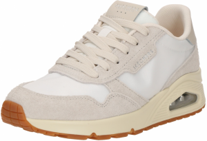 SKECHERS Nízke tenisky 'Uno'  svetlobéžová / biela