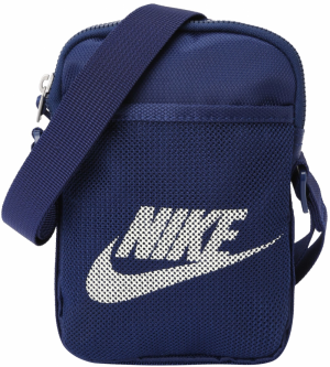 Nike Sportswear Taška cez rameno  tmavomodrá / biela