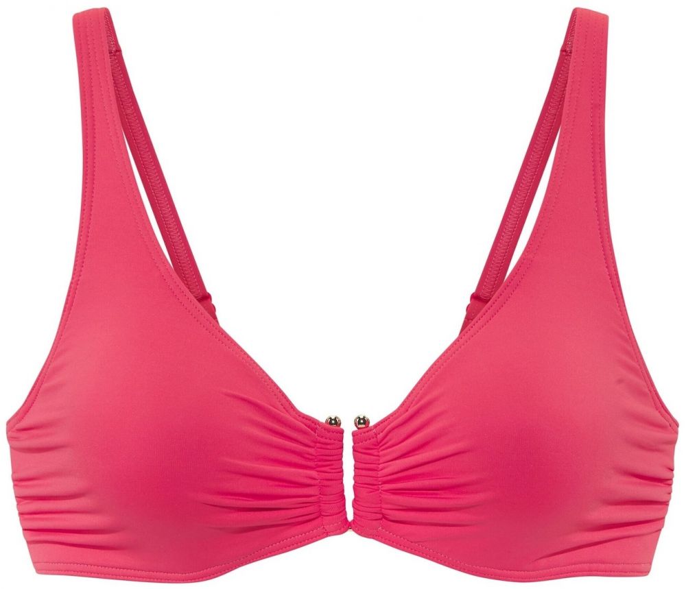LASCANA Bikinový top  purpurová