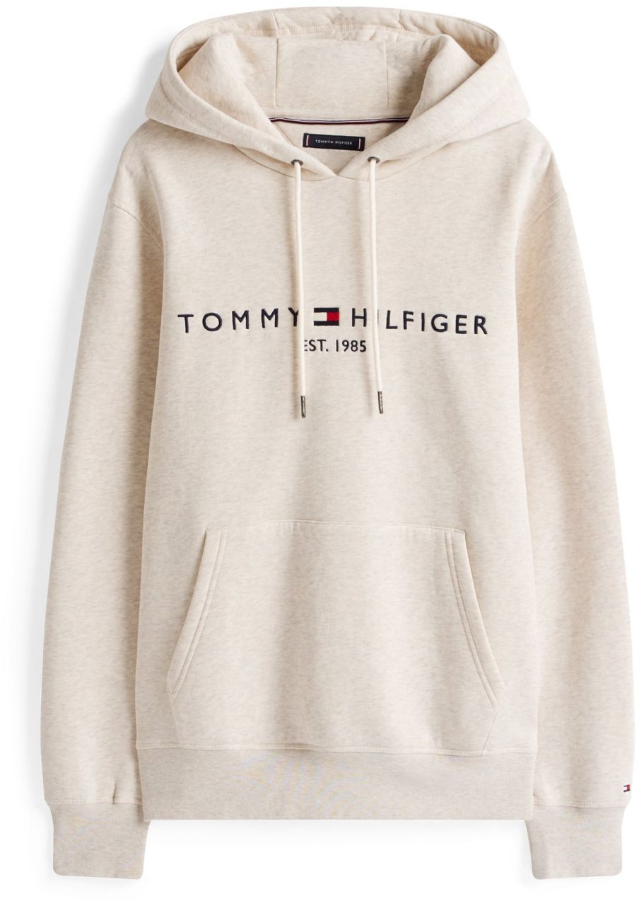 TOMMY HILFIGER Mikina  námornícka modrá / červená / biela melírovaná