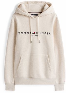 TOMMY HILFIGER Mikina  námornícka modrá / červená / biela melírovaná