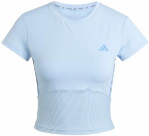 ADIDAS PERFORMANCE Funkčné tričko 'Hyperglam'  azúrová / svetlomodrá