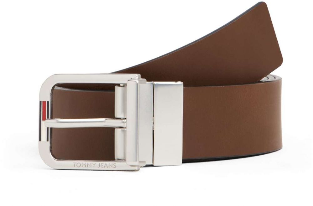 Tommy Jeans Opasky 'AUSTIN 3.5'  hnedá / čierna