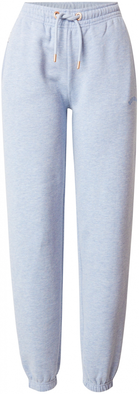 Superdry Nohavice 'Essential'  modrosivá