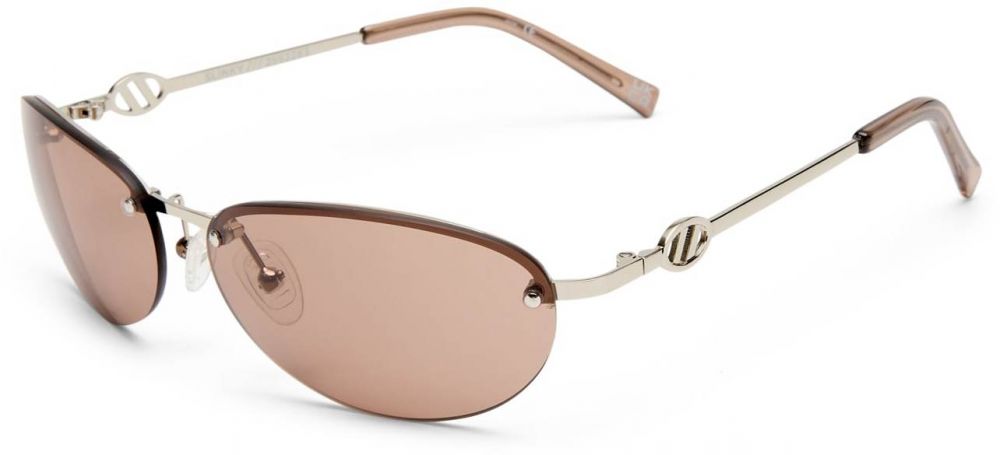LE SPECS Slnečné okuliare 'SLINKY'  strieborná