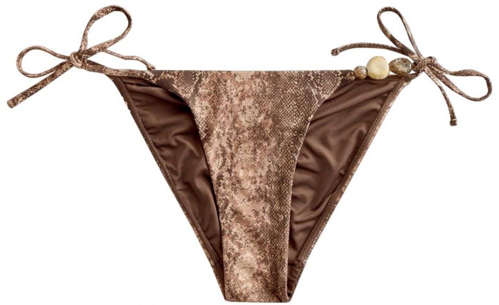 Next Bikinové nohavičky  béžová / hnedá / tmavohnedá