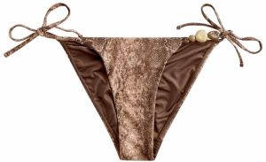 Next Bikinové nohavičky  béžová / hnedá / tmavohnedá