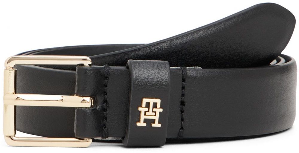TOMMY HILFIGER Opasky 'SQUARE 2.5 GO'  čierna