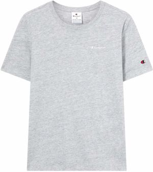 Champion Authentic Athletic Apparel Tričko  svetlosivá / biela