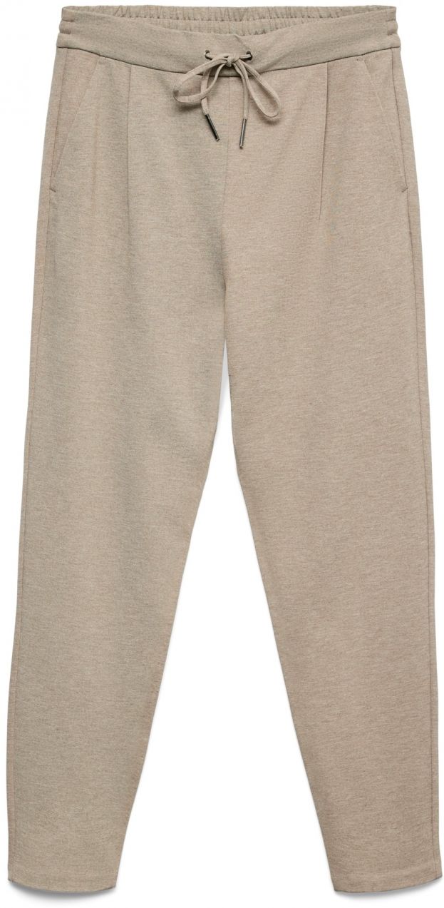 VERO MODA Plisované nohavice 'VMEva'  hnedá melírovaná