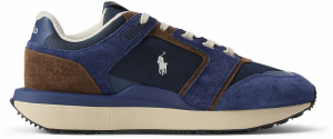Polo Ralph Lauren Nízke tenisky  námornícka modrá / karamelová