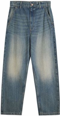 Bershka Džínsy  modrá denim