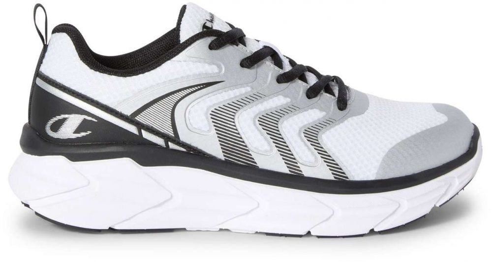 Champion Authentic Athletic Apparel Športová obuv 'FX RT Low Cut Shoe'  striebornosivá / čierna / biela