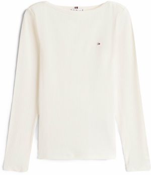 TOMMY HILFIGER Tričko  námornícka modrá / červená / šedobiela