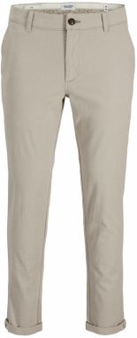 JACK & JONES Chino nohavice 'JJMarco JJFury'  tmelová