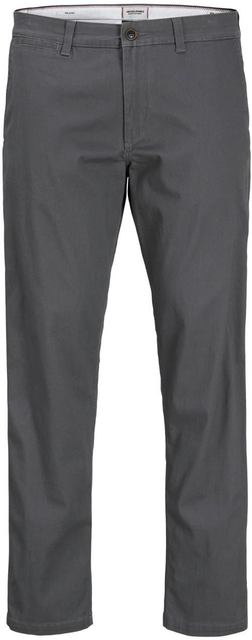 JACK & JONES Chino nohavice 'JPSTKANE JJDAVE'  tmavosivá