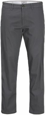 JACK & JONES Chino nohavice 'JPSTKANE JJDAVE'  tmavosivá