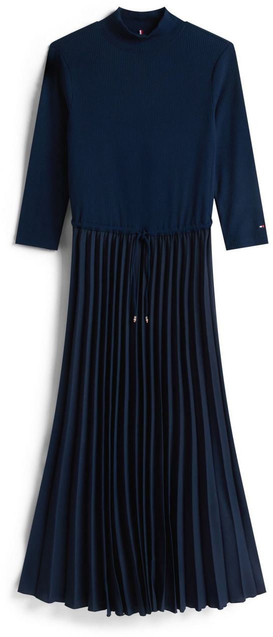 TOMMY HILFIGER Šaty  tmavomodrá / červená / biela