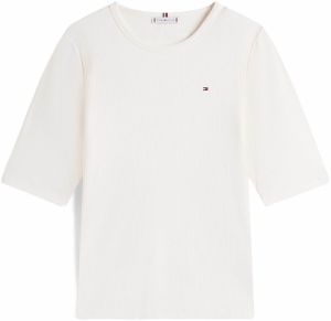 Tommy Hilfiger Curve Tričko  biela