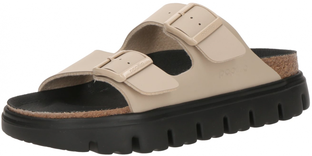 BIRKENSTOCK Šľapky 'Arizona Chunky'  piesková