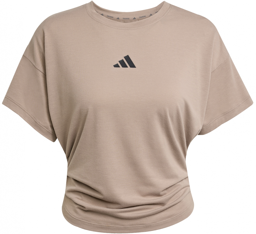 ADIDAS PERFORMANCE Funkčné tričko 'Power'  béžová / čierna