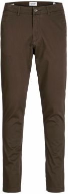 JACK & JONES Chino nohavice 'JJIMARCO JJBOWIE'  tmavohnedá