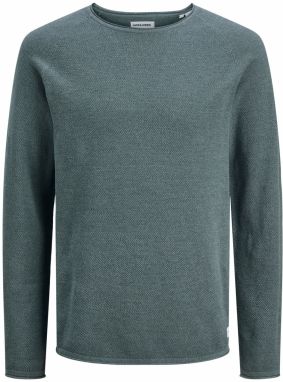 JACK & JONES Sveter 'JJEHILL'  tyrkysová