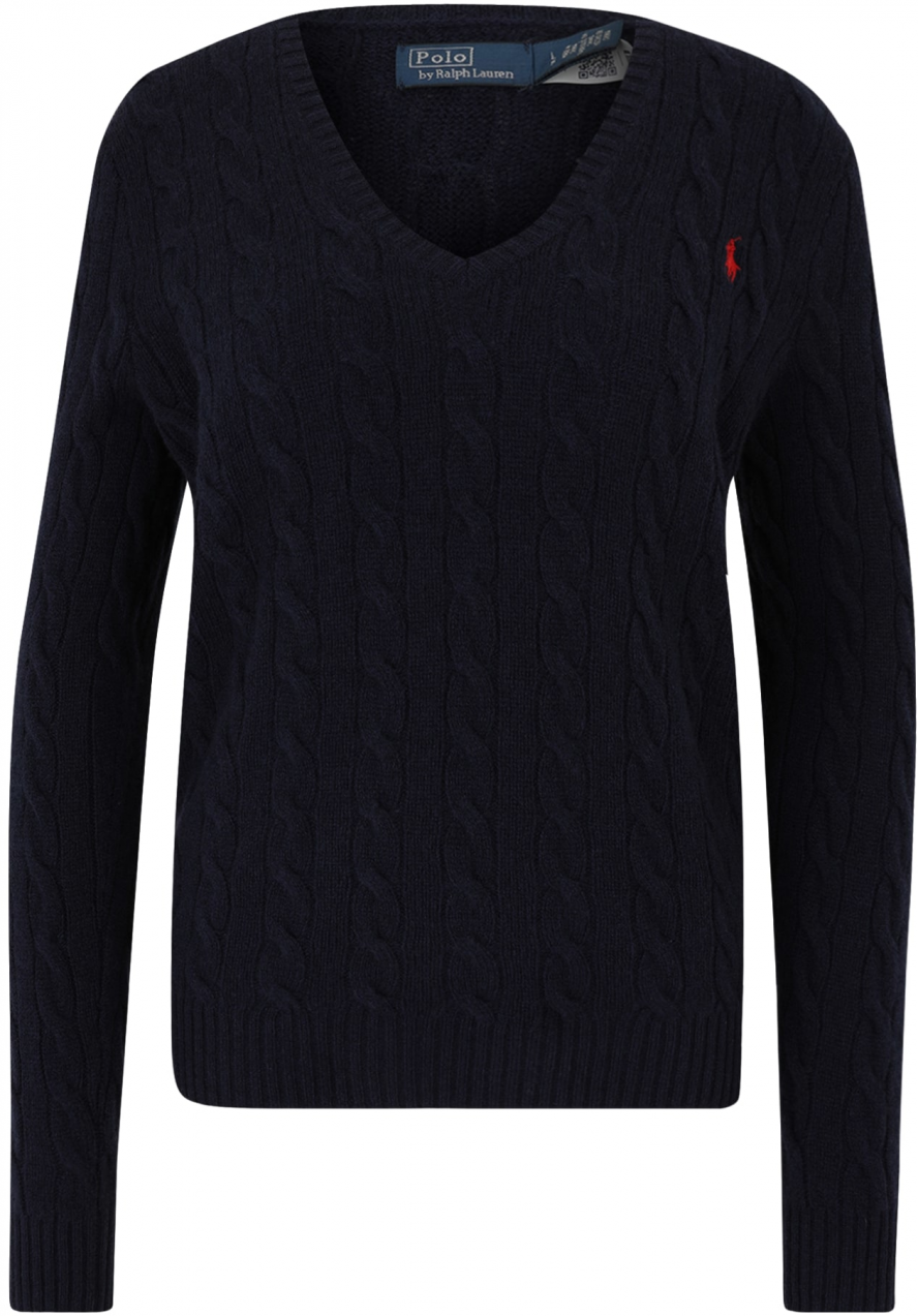 Polo Ralph Lauren Sveter  námornícka modrá / červená
