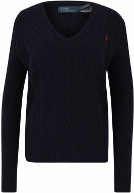 Polo Ralph Lauren Sveter  námornícka modrá / červená