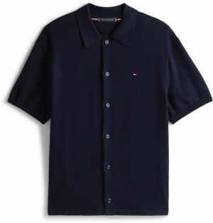 TOMMY HILFIGER Košeľa 'ESSENTIAL'  námornícka modrá