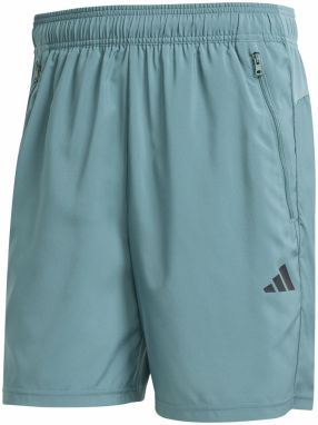ADIDAS PERFORMANCE Športové nohavice 'Train Essentials'  modrozelená / čierna