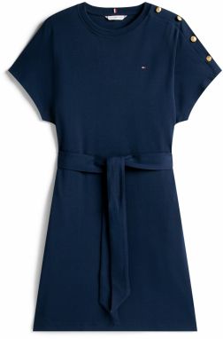 TOMMY HILFIGER Šaty  námornícka modrá / červená / biela