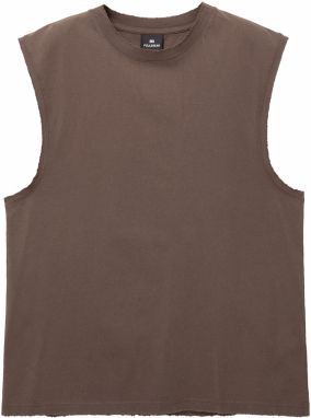 Pull&Bear Tričko  hnedá